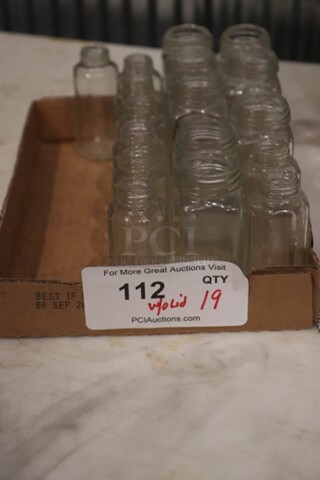 Salt/Pepper Shakers, W/O Lids
QTY 19
