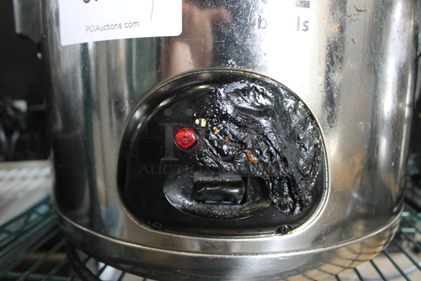 Amko AK-50RC Stainless Steel Countertop Rice Cooker. 120 Volts, 1 Phase.  - Image 2 of 6