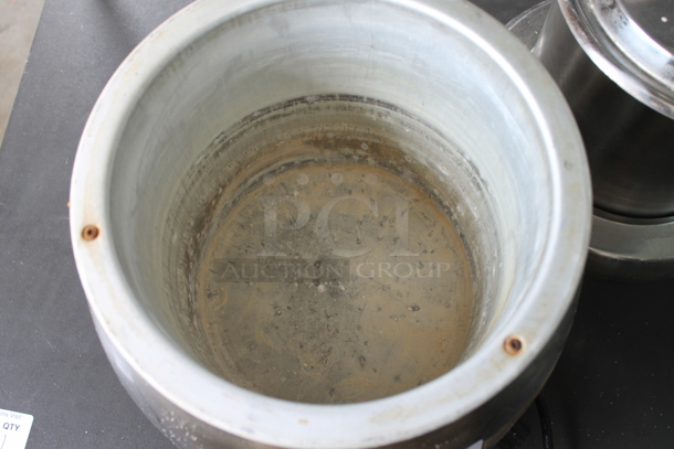 Winco ESW-70 Stainless Steel Commercial Countertop Soup Kettle Food Warmer. 120 Volts, 1 Phase. Tested and Working! - Image 5 of 5