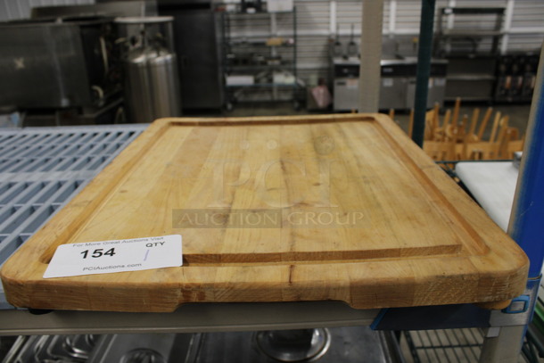 Wooden Cutting Board. 16x20x1.5