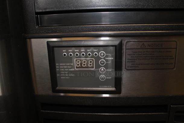 BRAND NEW SCRATCH AND DENT! 2023 Avantco 194UCF120A Commercial Stainless Steel Electric Undercounter Ice Maker With 40 LB. Storage Capacity. 115V.  - Image 3 of 10