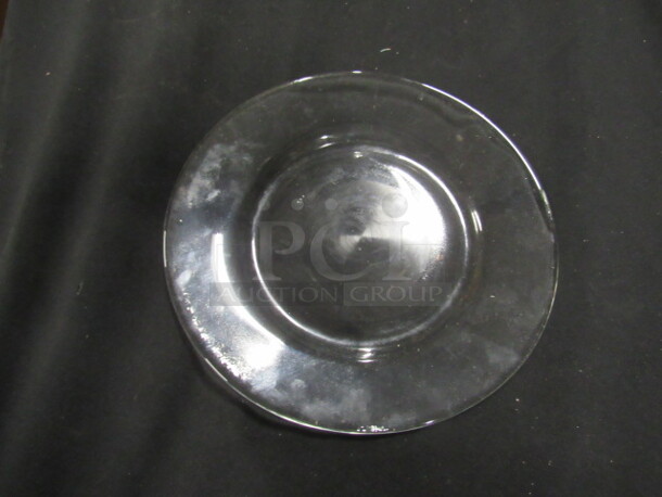 8 Inch Clear Glass Plate. 12XBID