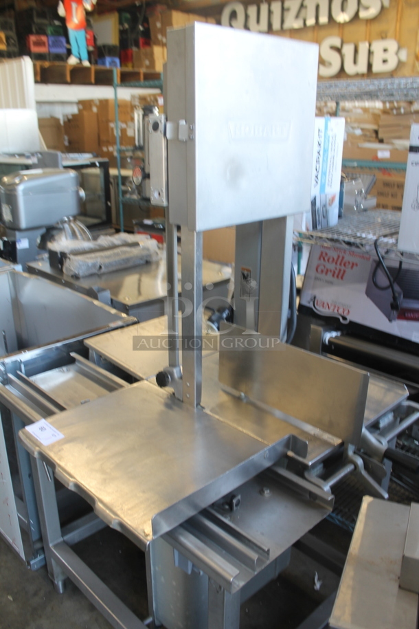 Hobart 6614 Commercial Stainless Steel Electric Meat Saw. 200-230V, 3 Phase. 