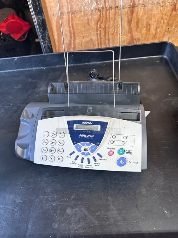 Working! Brother FAX575 Personal Fax with Phone and Copier - Image 3 of 4