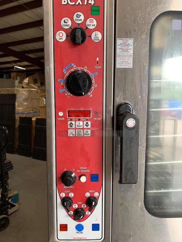 NICE!!! WORKING Blodgett Electric Combi Oven. #BCX14E. 208 Volt 3 Phase. 40X42X35.5. 40X42X71. $58,794.00. 2XBID! You Will Get 2 Ovens That  Make 1 Unit! - Image 5 of 5