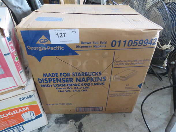 One Case Of Georgia Pacific Napkins - Image 1 of 1