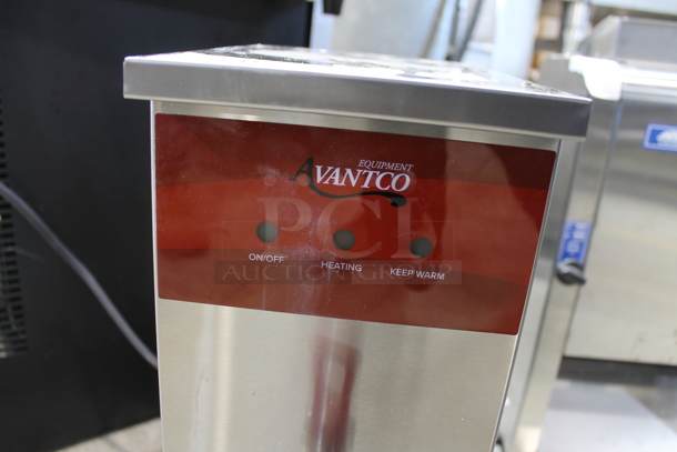 Avantco 177HWDA2 Stainless Steel Commercial Countertop 2 Gallon Hot Water Dispenser. 120 Volts, 1 Phase.  - Image 4 of 6