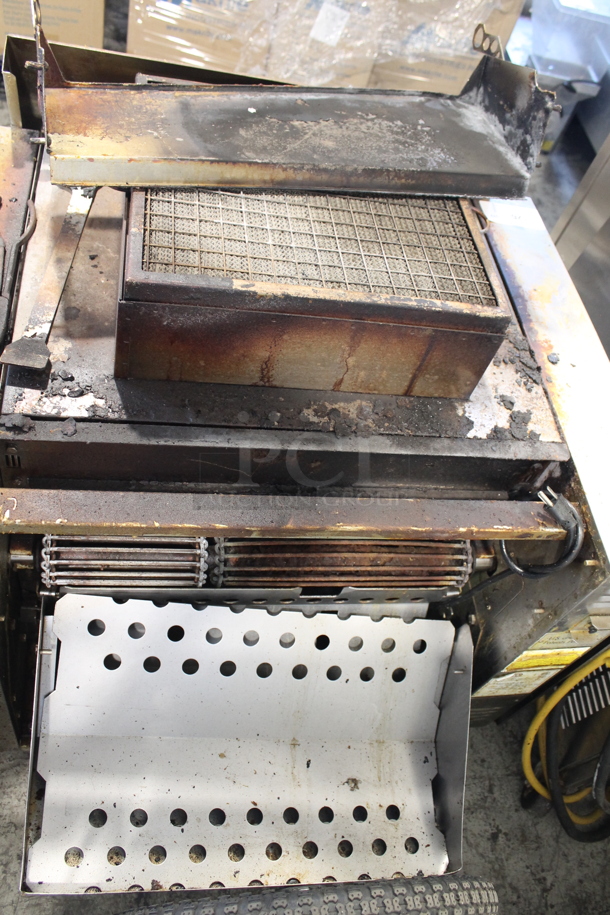 2018 Nieco JF63-2G Stainless Steel Commercial Countertop Natural Gas Powered BroilVection Conveyor Charbroiled Burger Grill. - Image 6 of 9