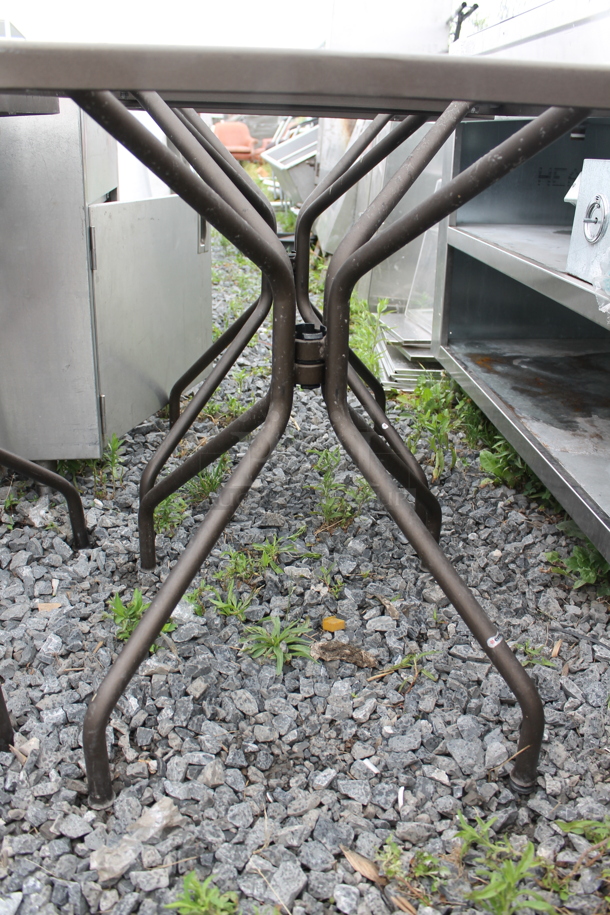 2 Metal Mesh Patio Tables. 2 Times Your Bid! - Image 3 of 3