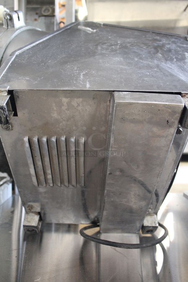 Fleetwood Metal Commercial Countertop Power Hub w/ Pelican Head and Slicing Blade.  Tested and Working! - Image 8 of 9