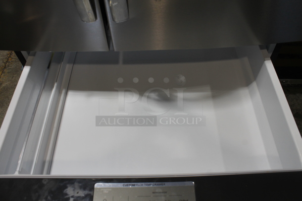 Frigidaire Stainless Steel Cooler Freezer Combo Unit. Tested and Working! - Image 8 of 10