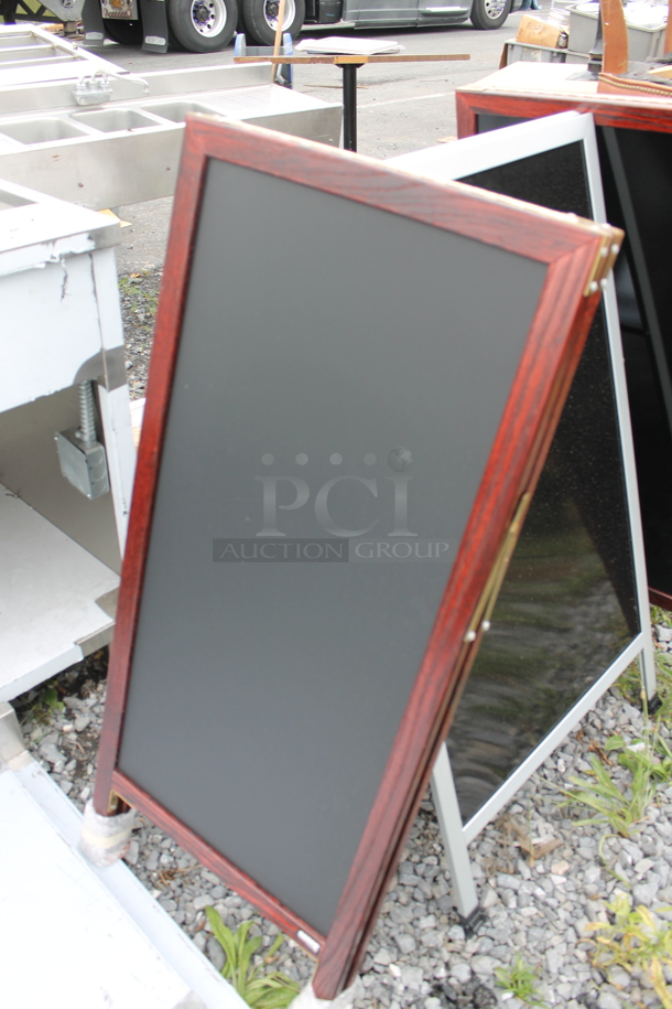 3 BRAND NEW SCRATCH AND DENT! A Frame Sidewalk Signs. 3 Times Your Bid! - Image 2 of 6