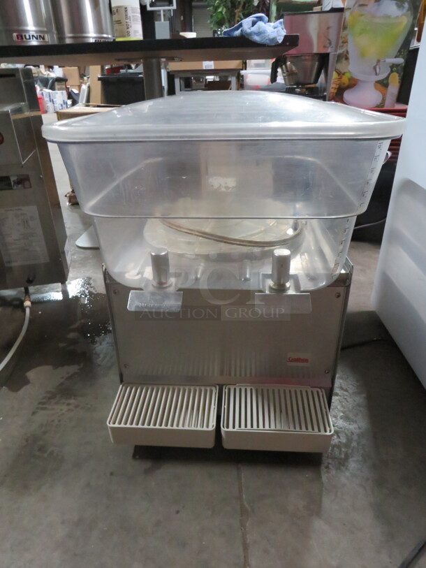 One WORKING Crathco Refrigerated Beverage Dispenser. Model# D112-3/4. 115 Volt. 16X21X23 - Image 1 of 3