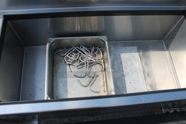 Stainless Steel Commercial Washing Station w/ Sink Bay, 2 Drain Boards, Ice Bin and Double Speedwells. - Image 5 of 5