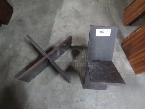 Wooden Base. 2XBID - Image 1 of 1
