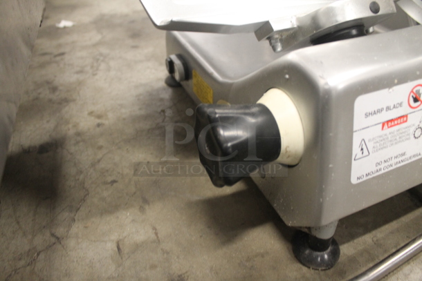 Stainless Steel Commercial Countertop Meat Slicer. 115 Volts, 1 Phase. Tested and Working! - Image 4 of 5