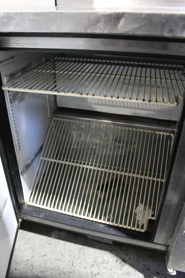True TWT-72 Stainless Steel Commercial 3 Door Work Top Cooler. 115 Volts, 1 Phase. Tested and Powers On But Does Not Get Cold - Image 4 of 7