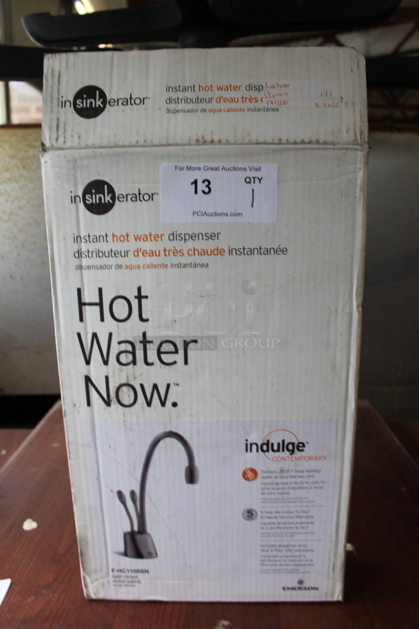 BRAND NEW IN BOX! Insinkerator Indulge Instant Hot Water Dispenser. - Image 1 of 6