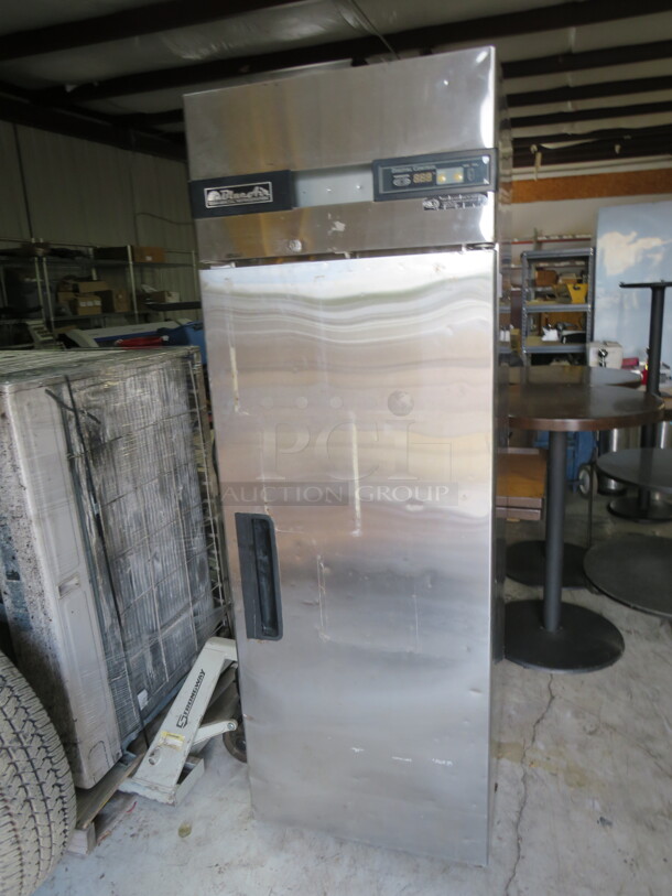 One Stainless Steel 1 Door Blue Air Cooler With 3 Racks On Casters. Model# BSR23T. 115 Volt. 27X31X82. $2586.30 - Image 1 of 2