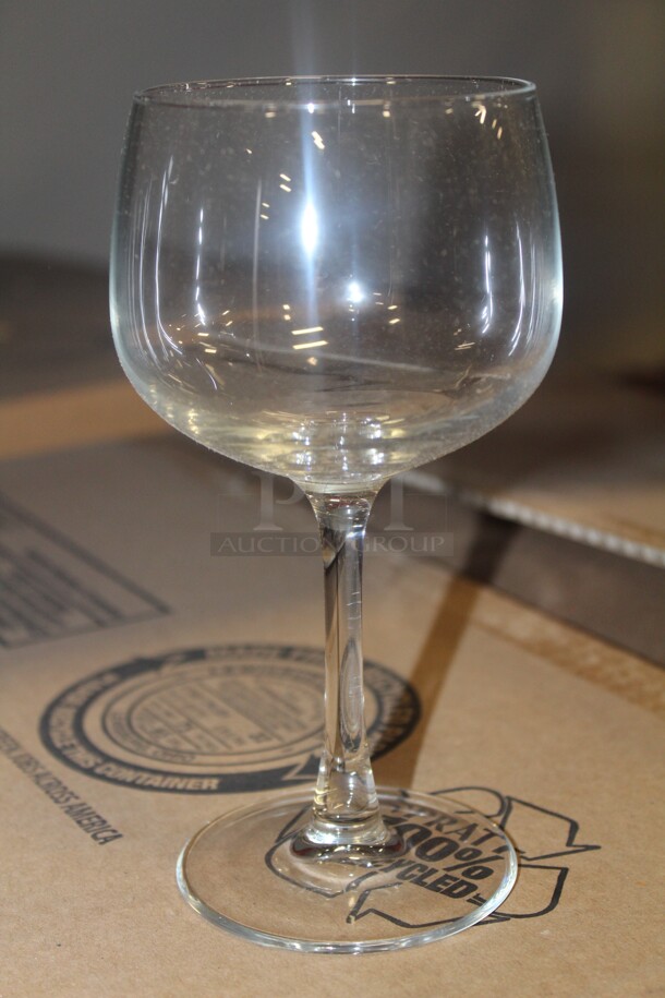 NEW IN BOX! 2 Boxes (24 Count Each) Arcoroc 13oz Excalibur Grand Ballon Wine Glasses. 48X Your Bid! 