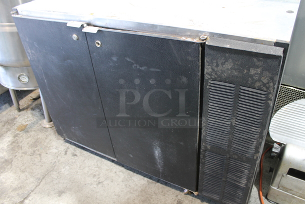 Beverage Air BB48 Metal Commercial 2 Door Back Bar Cooler. 115 Volts, 1 Phase. Tested and Working! - Image 4 of 7