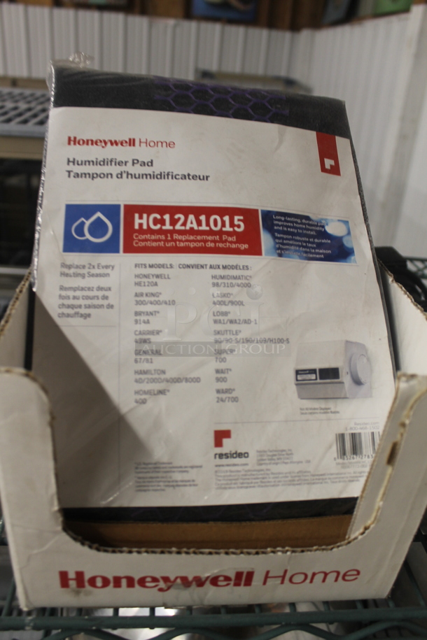 ALL ONE MONEY! Lot of 2 Tiers of Various Items Including Metal Bowl, Shelf and Humidifier Pads - Image 2 of 6