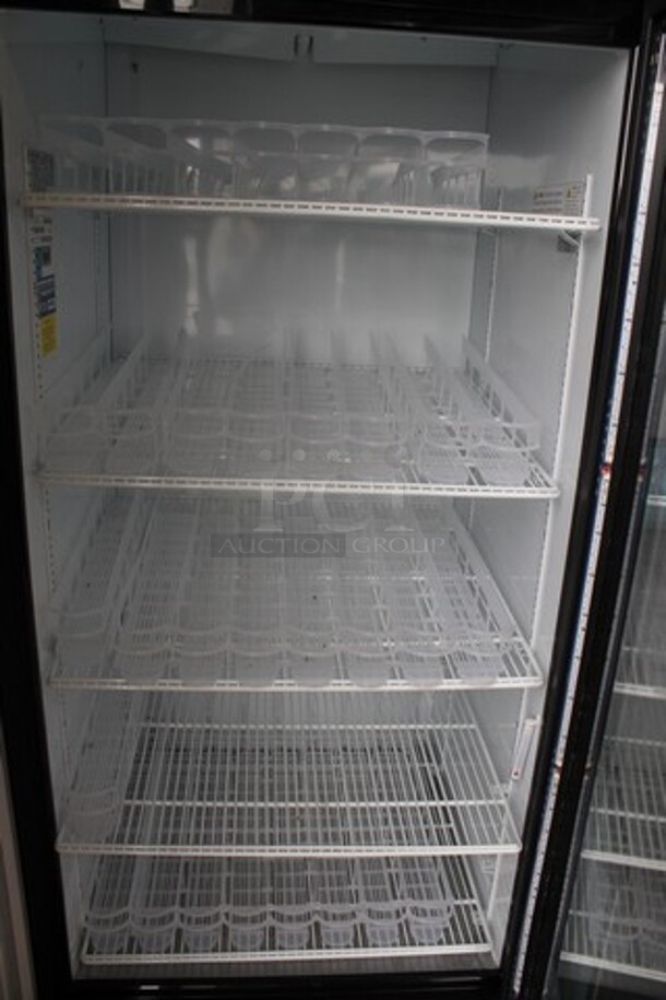 IDW G-26-C334B-HC ENERGY STAR Metal Commercial Single Door Reach In Cooler w. Poly Coated Racks. 115 Volts, 1 Phase. Tested and Working! - Image 2 of 3