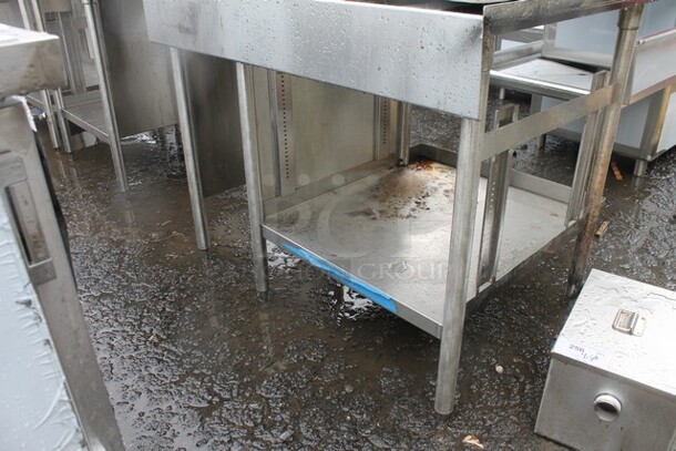 Stainless Steel Commercial Soda Station w/ Under Shelf.  - Image 2 of 4