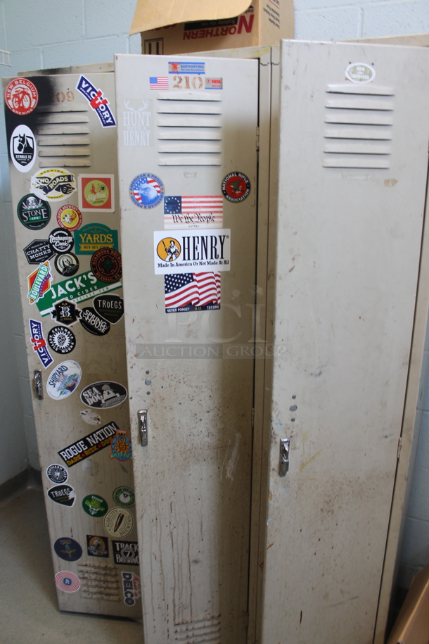 ALL ONE MONEY! ROOM LOT of Various Items Including Trash Can, Grab Bars, Toilets, Stalls, Lockers and Mirror. BUYER MUST REMOVE. - Image 11 of 12