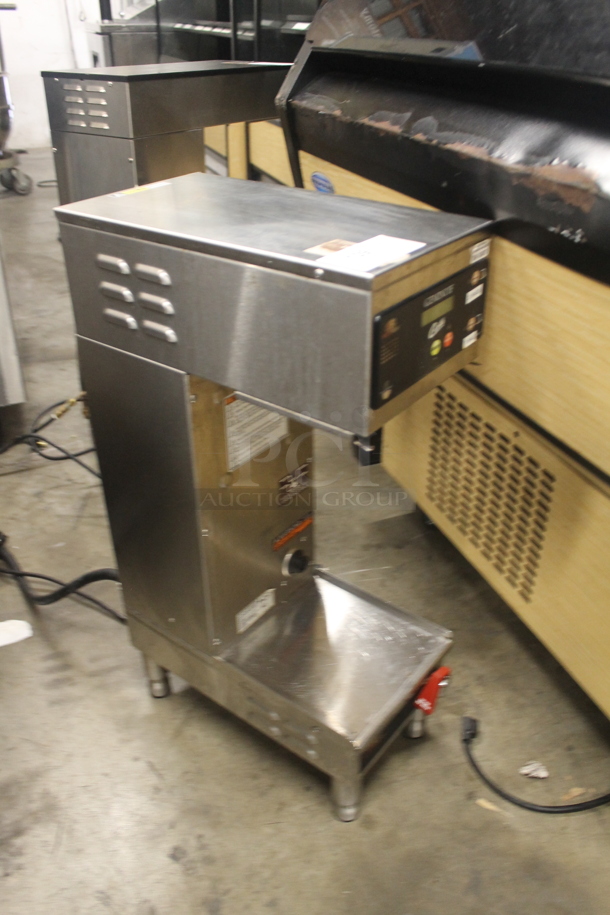 Curtis GEMSIF10A2419 Stainless Steel Commercial Countertop Coffee Machine w/ Hot Water Dispenser. 220 Volts, 1 Phase.  - Image 2 of 6