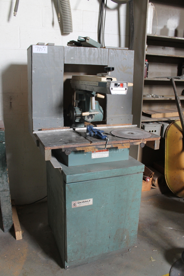 DeWalt Metal Deluxe Cabinet w/ Black & Decker R 1450 Electrical Box. BUYER MUST REMOVE. - Image 2 of 11