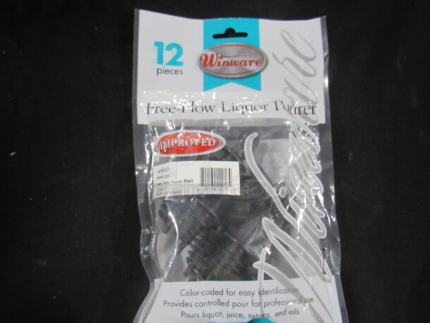 NEW 12 Pack Of Free Flow Liquor Pourer. 3XBID - Image 2 of 2