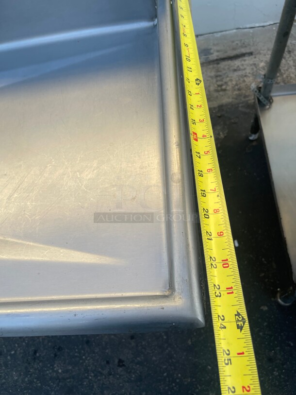 Clean! Commercial Stainless Steel Preparation Vegetable Sink NSF - Image 9 of 10