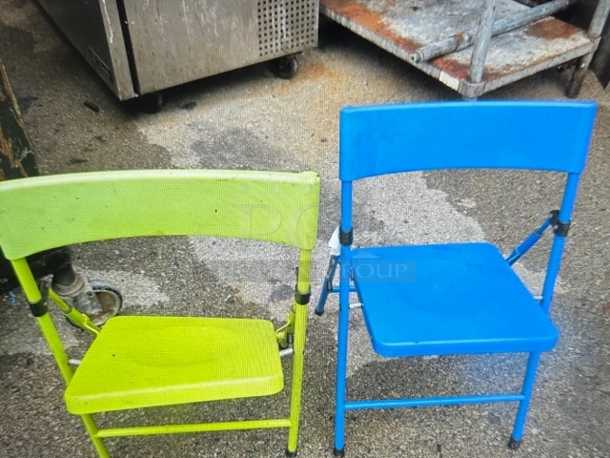 Assorted Childs Folding Chair. 2XBID - Image 1 of 1