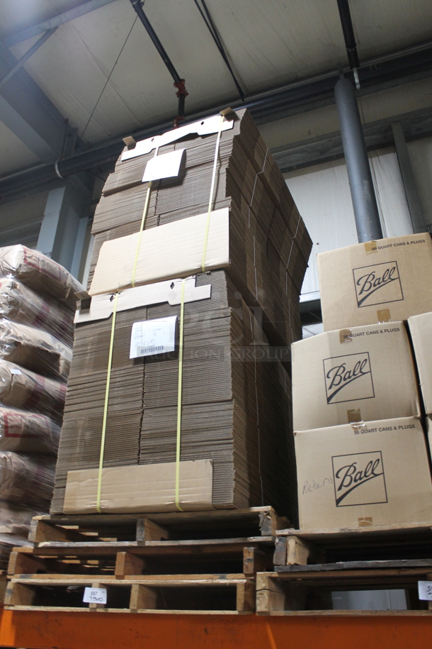 ALL ONE MONEY! THREE PALLET LOT Including BRAND NEW Cardboard Boxes. BUYER MUST REMOVE. - Image 3 of 4