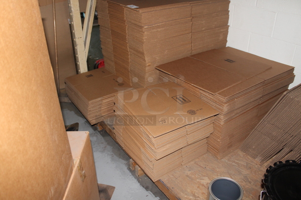 ALL ONE MONEY! PALLET LOT of BRAND NEW Cardboard Boxes. BUYER MUST REMOVE. - Image 3 of 3