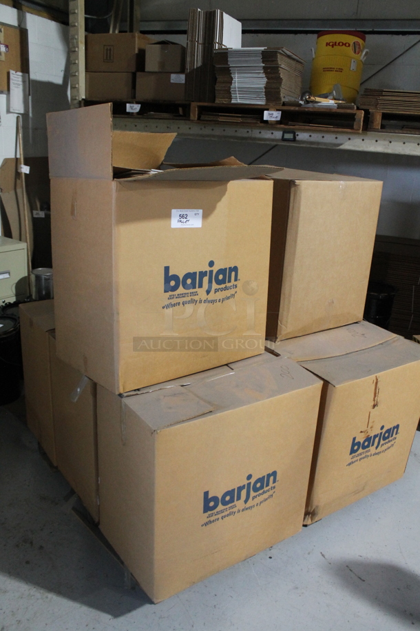 ALL ONE MONEY! PALLET LOT of Barjan Cardboard Boxes.  BUYER MUST REMOVE. - Image 2 of 3