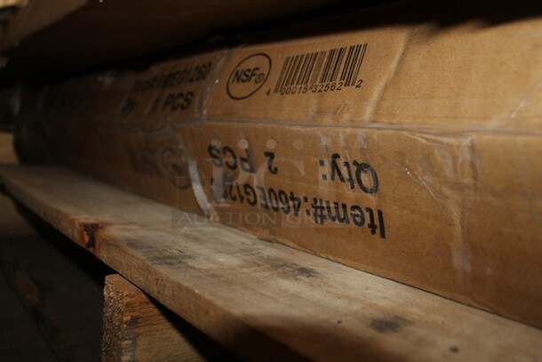 2 BRAND NEW SCRATCH AND DENT! Regency 460EG1260 12" x 60" NSF Green Epoxy Wire Shelf. 2 Times Your Bid! - Image 2 of 5