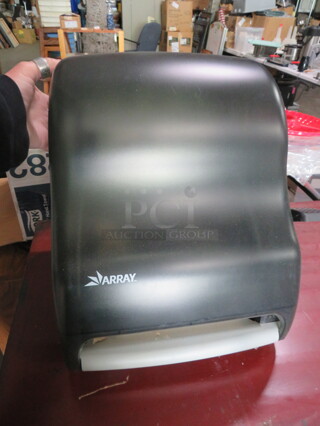 One Array Paper Towel Dispenser.