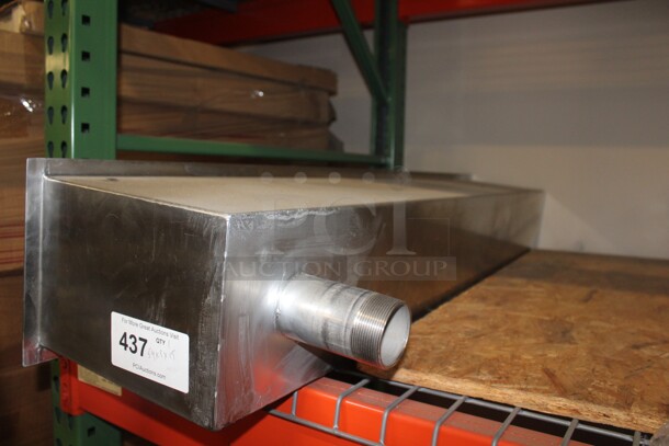 NEW! Commercial Stainless Steel Drain Trough  53x8.5x10 - Image 2 of 2