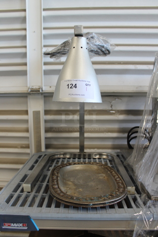 Merco B Metal Commercial Countertop Infrared Heat Lamp. 120 Volts, 1 Phase.