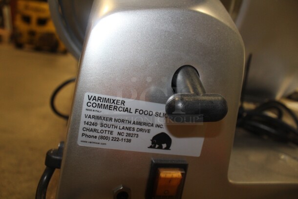 WOW! Varimixer Model VS25F/N Commercial Countertop Meat/Cheese Deli Slicer. 20x13x15. 120V/60Hz. Needs Carriage.  - Image 3 of 3