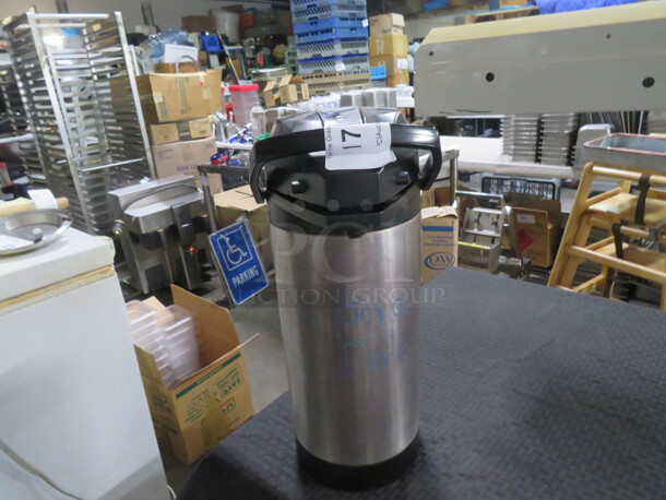 One Fetco 3.8 Liter Pump Lever Airpot. $128.25 - Image 1 of 1