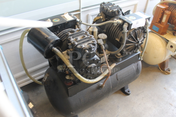 McKesson 50320 Metal Commercial Floor Style Dental Air Compressor. 230 Volts, 1 Phase. - Image 2 of 5