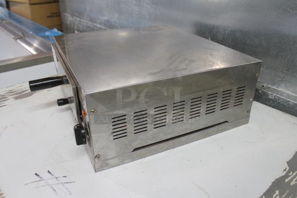 Sirman Forno Pizza Stainless Steel Commercial Countertop Electric Powered Pizza Oven. 230 Volts, 1 Phase.  - Image 2 of 9
