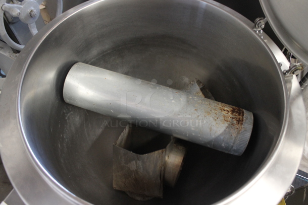 Groen AT/1-40 Stainless Steel Commercial Floor Style Propane Gas Powered 40 Gallon Steam Kettle. 85,000 BTU. - Image 7 of 7