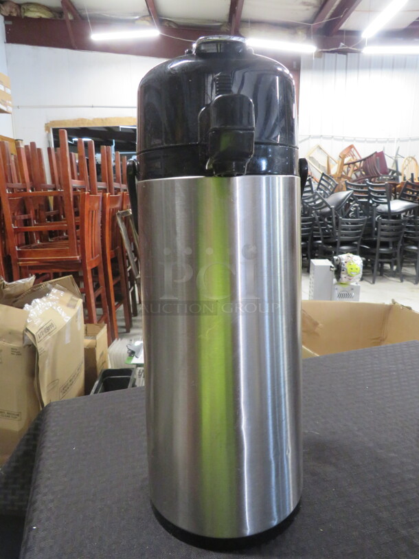 One Stainless Steel Airpot.