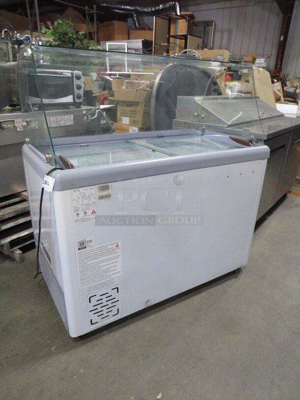 One WORKING Avantco Dipping Cabinet On Casters. Model# ADC-8HC. 115 Volt. 48X27X52 - Image 5 of 5