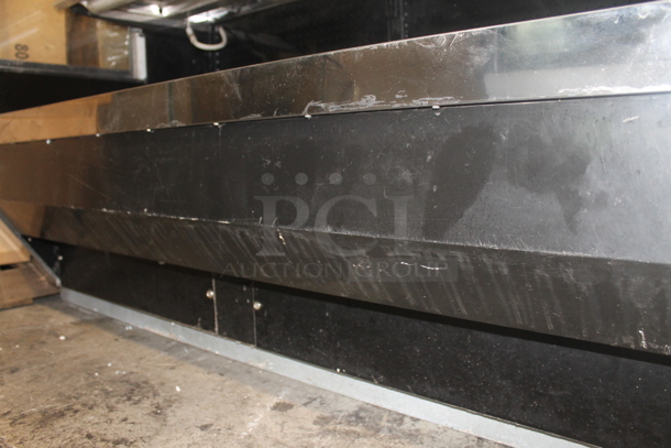 BRAND NEW SCRATCH AND DENT! CustomCool GC60SC Stainless Steel Commercial Floor Style Open Grab N Go Merchandiser w/ Metal Shelves. 115 Volts, 1 Phase. Does Not Come w/ Remote Compressor. - Image 11 of 11