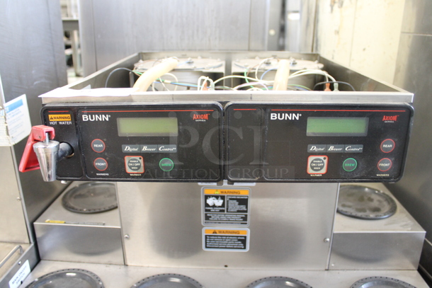 2015 Bunn AXIOM 0/6 TWIN Stainless Steel Commercial Countertop 6 Burner Coffee Machine w/ Hot Water Dispenser. 120/208 Volts, 1 Phase. - Image 2 of 5